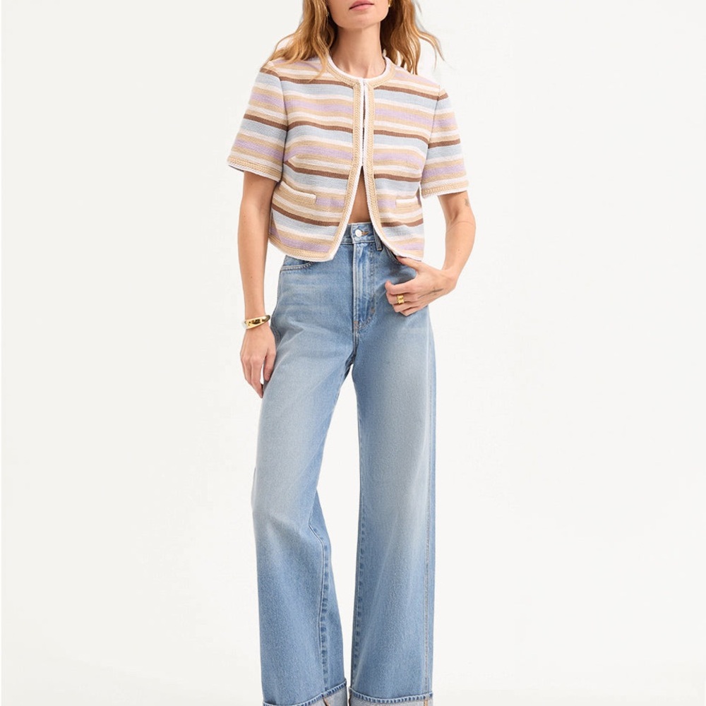 Veronica Beard Wyatt Short-Sleeve Jacket NEW with tag - Picture 2 of 7